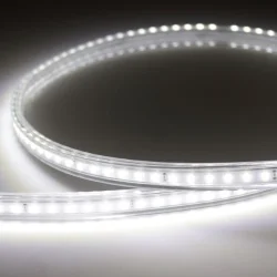 Светодиодная лента 220V, 2835 120 led, white, 120A, IP68