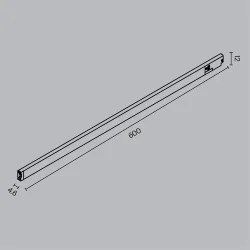 Трековый светильник Базис / Basis Levity 4000К 10Вт 100° (Черный) TR190-1-10W4K-B