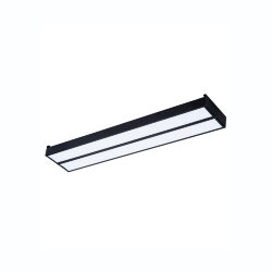 ULO-K15A 2x20W-4000K-L50 IP44 BLACK Светильник линейный светодиодный подвесной, Белый свет 4000К, Алюминий, Цвет черный, TM Uniel