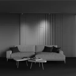 Трековый светильник Glare Unity GX53 12Вт (Белый)