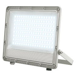 ULF-F52D-100W-6500K IP65 200-240V GREY Прожектор светодиодный, Дневной свет 6500K, Угол 90 градусов, Корпус серый, TM Uniel