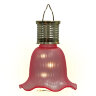 USL-S-838-PT100 PINK BELL Садовый светильник на солнечной батарее Розовый колокольчик, Подвесной, 4 светодиода, Теплый белый свет, 1xАА Ni-Mh аккумулятор в-к, IP44, TM Uniel - фото 1