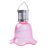 USL-S-838-PT100 PINK BELL Садовый светильник на солнечной батарее Розовый колокольчик, Подвесной, 4 светодиода, Теплый белый свет, 1xАА Ni-Mh аккумулятор в-к, IP44, TM Uniel - фото 2