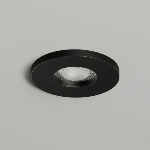 DK2036-BK Встраиваемый светильник влагозащ., IP 44, до 15 Вт, GU10, LED, черный, алюминий. Фото 2
