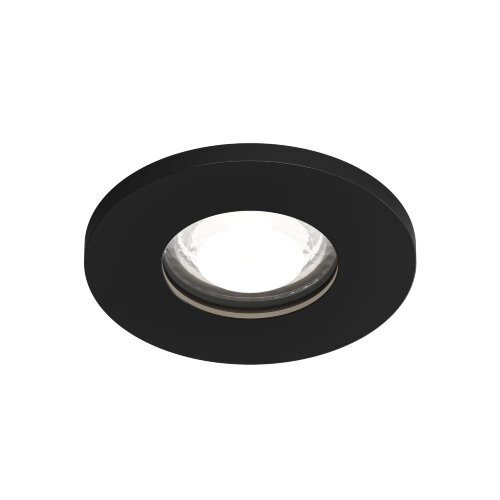 DK2036-BK Встраиваемый светильник влагозащ., IP 44, до 15 Вт, GU10, LED, черный, алюминий. Фото 6