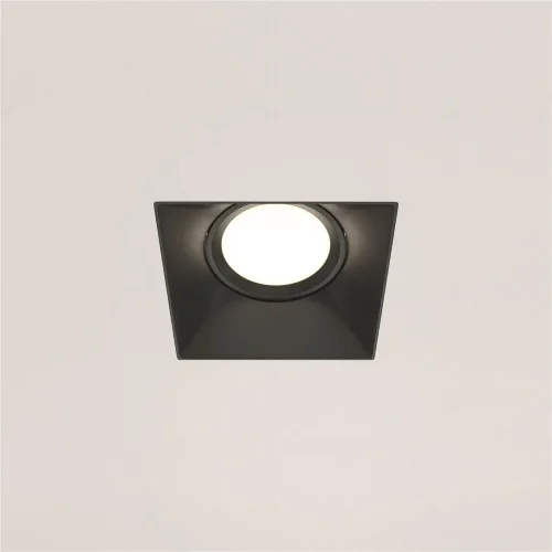 Встраиваемый светильник Dot GU10 10Вт (Черный) - фото 2