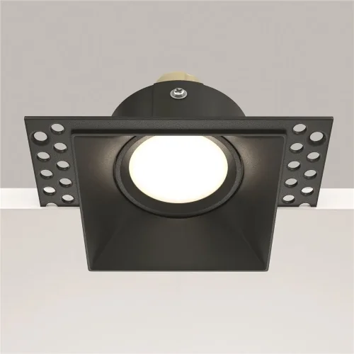 Встраиваемый светильник Dot GU10 10Вт (Черный) - фото 3