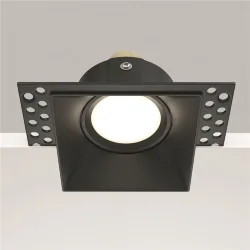 Встраиваемый светильник Dot GU10 10Вт (Черный)
