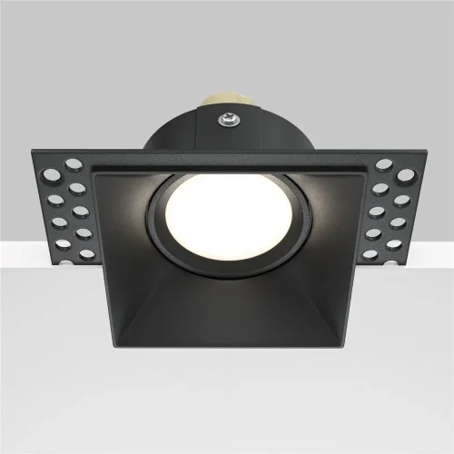 Встраиваемый светильник Dot GU10 10Вт (Черный) - фото 12