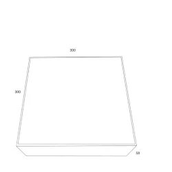Потолочный светильник Zon 4000K 1x35Вт 120° (Черный)