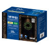 ULD-S2000-1000-DGA-RC WW IP44 FIREWORK Гирлянда светодиодная Фейерверк, 20м, 1000 светодиодов, Теплый белый свет, Пульт ДУ в-к, Провод зеленый - фото 9