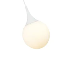 Подвесной светильник Dewdrop E27х1 (Белый)