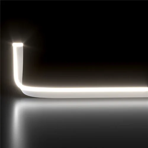 Светодиодный гибкий неон 24 В 10 Вт/м 120 Led/м 2835 IP65, дневной белый 4200K, 5м 24V 10W 120Led 2835 IP65 - фото 2