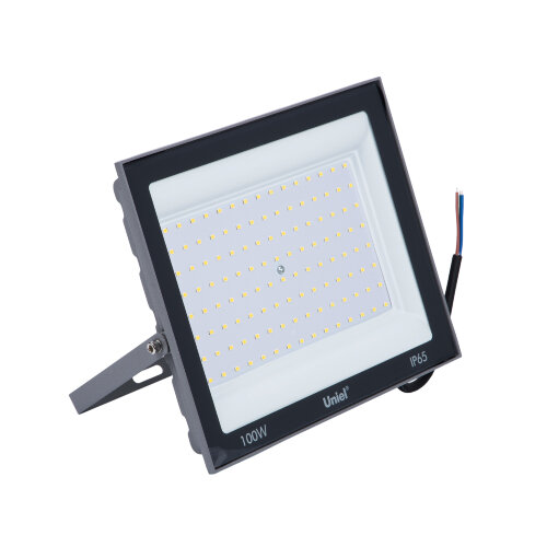 ULF-F23-100W-6500K IP65 160-240V GREY Прожектор светодиодный, Дневной свет 6500K, Корпус серый, TM Uniel - фото 3
