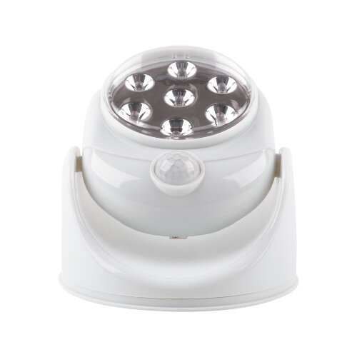 ULK-N21 SENSOR WHITE Светильник светодиодный беспроводной 4АА не в-к, с датчиком движения, Белый - фото 3