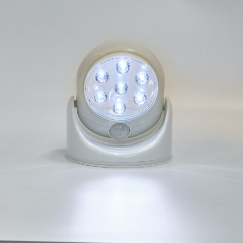 ULK-N21 SENSOR WHITE Светильник светодиодный беспроводной 4АА не в-к, с датчиком движения, Белый - фото 9