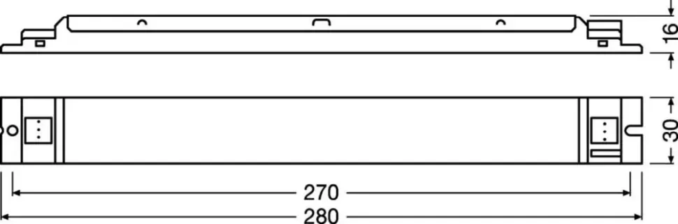 Драйвер для светодиодов OT FIT 75/220-240/550 D NFC F L | 10-75W 54-216V | Программируемый ток: 125-500mA | - OSRAM. Фото 3