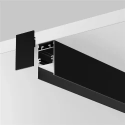 Комплект заглушек (для профиля 25×42) 2 шт., ALM-2542-EC 642061 (Черный)