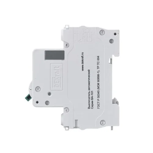 Выключатель автоматический модульный 1п C 32А 4.5кА ВА-101 DEKraft 11057DEK - фото 2