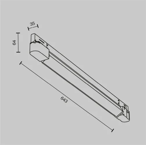 Трековый светильник Basis Trinity 4000K 20Вт 120° (Белый) - фото 11