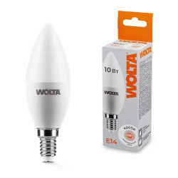 Светодиодная лампа WOLTA 25SC10E14 10Вт 4000K E14