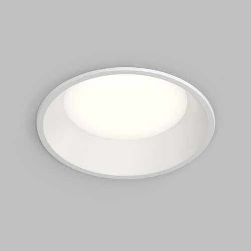 Встраиваемый влагозащищенный светильник TRIM, 24 Вт LED 3000-4000-6500K, IP44, алюминий, акрил.