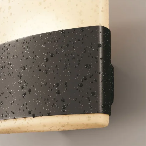 Настенный светильник (бра) Rom 3000K 12Вт IP 54 (Графит) - фото 7