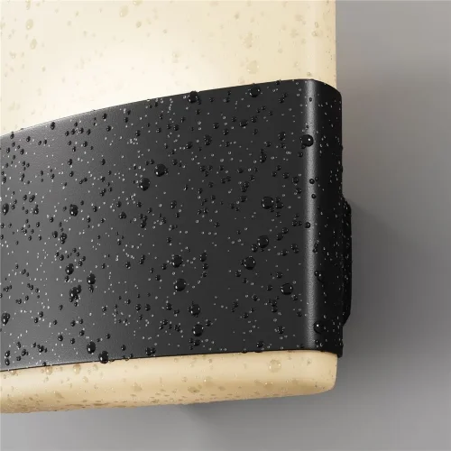 Настенный светильник (бра) Rom 3000K 12Вт IP 54 (Графит) - фото 12