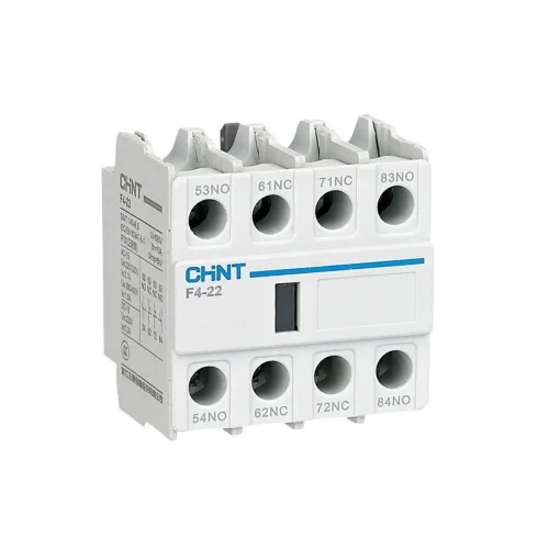 Приставка доп.контакты F4-22 к контактору NC1 NC2 NC8 (R) CHINT 439520 - фото