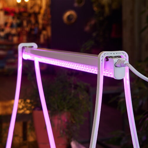 UFP-G34N WHITE 12 Подставка для светильника ULI-P 570мм, 12 кашпо в-к, белые, TM Uniel - фото 12