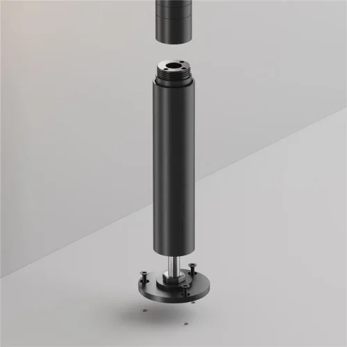 Основание для накладного монтажа системы Shelf с регулировкой по высоте (Черный) - фото 4