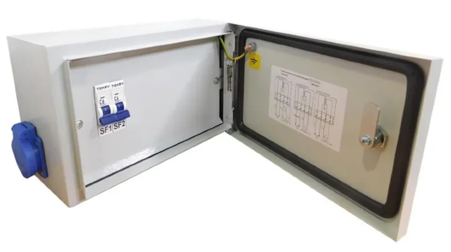 Ящик с понижающим трансформатором ЯТП 0.25 230/12 (2 авт. выкл.) IP54 TOKOV ELECTRICTKE-TT12-12-250-54 - фото