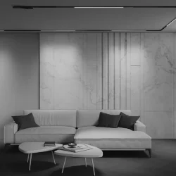 Трековый светильник Базис / Basis Exility X 2700-6000K 18Вт 120° Dim Dali2 (Черный) TR240-4-18WTW-DD2-B