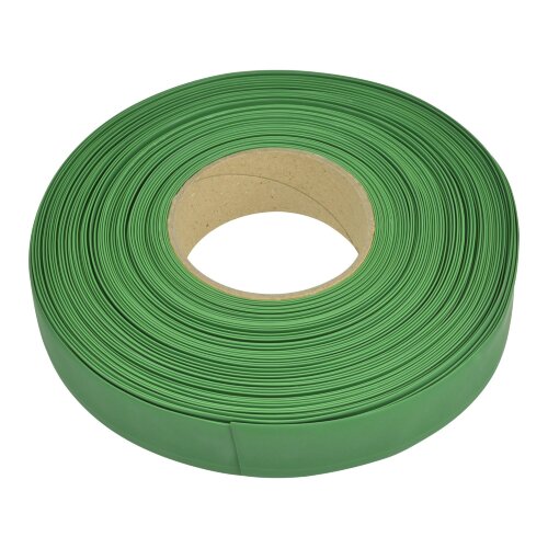 UIS-R100 22.8-11-050 GREEN GRASS ROLL Термоусадочная трубка, рулон 50м, Диаметр до усадки 22.8мм, после 11мм, Зеленая трава. - фото 1