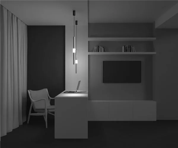 Подвесной светильник Jelly 3000K 12Вт 36° (Латунь) - фото 3