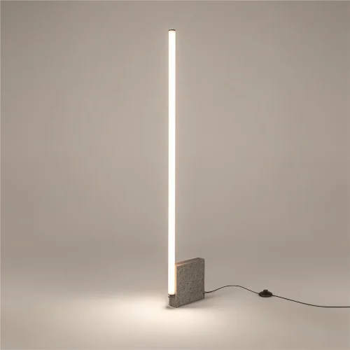 Напольный светильник (торшер) Solid 3000К 24Вт (Серый) - фото 8