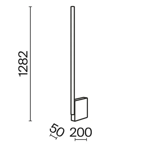 Напольный светильник (торшер) Solid 3000К 24Вт (Серый) - фото 9