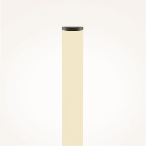 Напольный светильник (торшер) Solid 3000К 24Вт (Серый) - фото 11