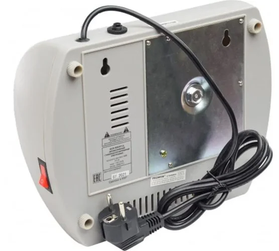 Стабилизатор напряжения АСН-500 Н/1-Ц 1ф 0.5кВт настен. с розеткой IP20 релейный Ресанта 63/6/9 - фото 5