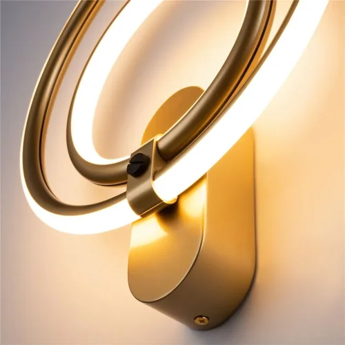 Настенный светильник (бра) Link 3000К 16Вт (Латунь) - фото 6