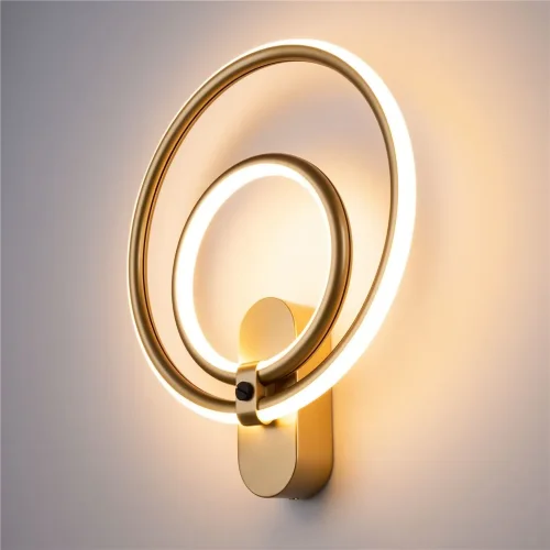 Настенный светильник (бра) Link 3000К 16Вт (Латунь) - фото 9