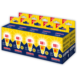 LED-A60-16W-WW-E27-FR-NR Набор из 10штук Лампа светодиодная, Форма A, матовая, Серия Norma, Теплый белый свет 3000K, Картон