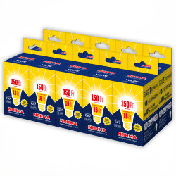LED-A60-16W-WW-E27-FR-NR Набор из 10штук Лампа светодиодная, Форма A, матовая, Серия Norma, Теплый белый свет 3000K, Картон