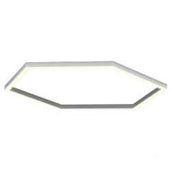 Светильник Шестигранник S50 (RAL9003/824*6mm/LT70 — 3K/104W)