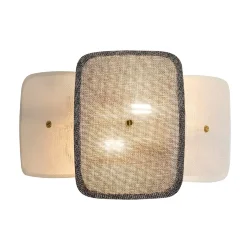 Настенный светильник (бра) FR5578WL-02G Маффл / Maffle E14x2 (Золото) FR5578WL-02G