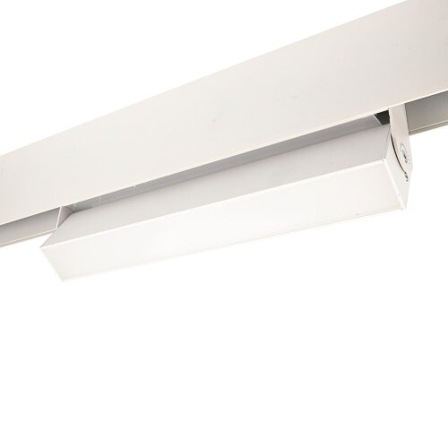 ULB-M80-12W-4000K-35 WHITE Светильник-прожектор линейный светодиодный трековый, Для магнитных шинопроводов, 900 Лм, Белый свет 4000К, Белый - фото 3