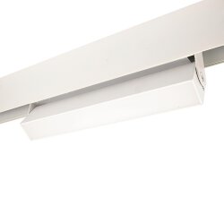 ULB-M80-12W-4000K-35 WHITE Светильник-прожектор линейный светодиодный трековый, Для магнитных шинопроводов, 900 Лм, Белый свет 4000К, Белый