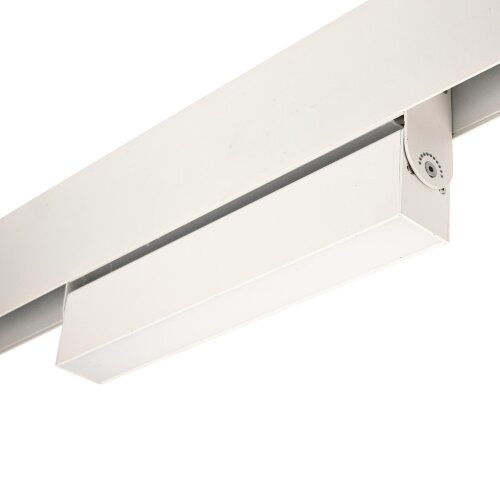 ULB-M80-12W-4000K-35 WHITE Светильник-прожектор линейный светодиодный трековый, Для магнитных шинопроводов, 900 Лм, Белый свет 4000К, Белый - фото 4