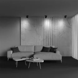 Потолочный светильник Onda 4000K 18Вт 120° (Черный)