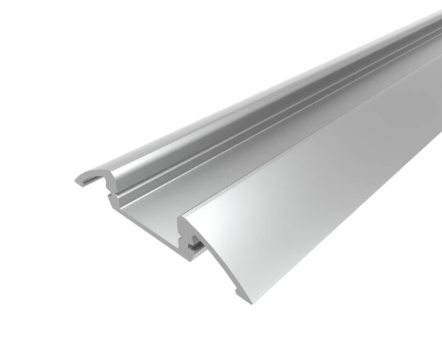 Профиль алюминиевый для порогов LC-LPP-0636-2 Anod - фото